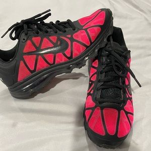 Women's Nike Air Max2011 Blk Cherry Red Shoes